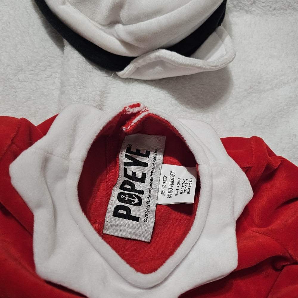 Sweet pea popeye baby costume - Picture 3 of 5